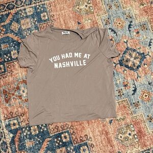 Nash Gray Nashville Graphic Tee